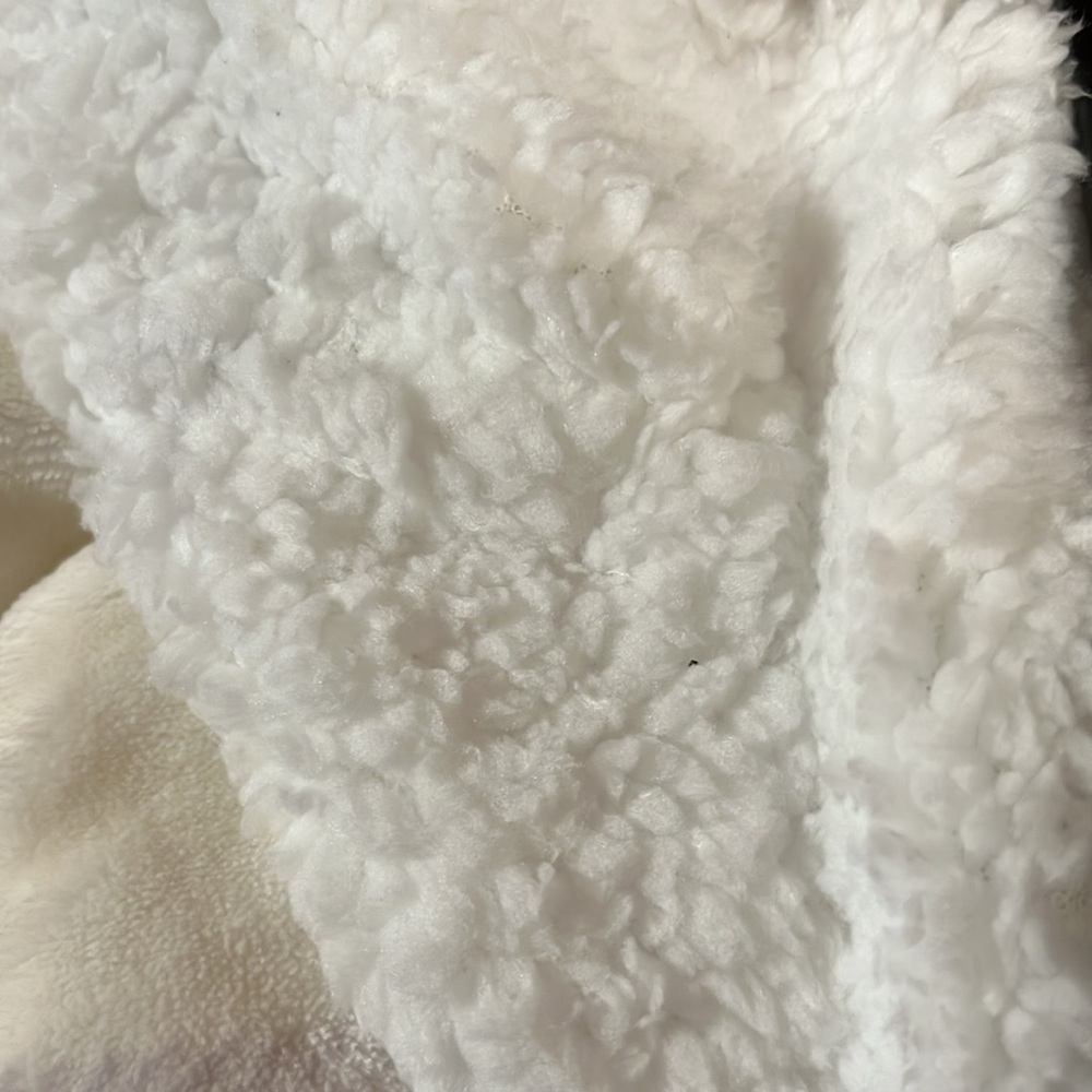 Lucky Brand Sherpa Plaid Cozy Plush Blanket Microfiber Throw for Luxurious - Picture 6 of 7